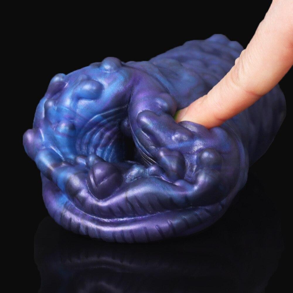 Male Adult Masturbation Cup Special-shaped Sex Toy Silicone Pocket Vagina Pussy for Men Masturbator BDSM