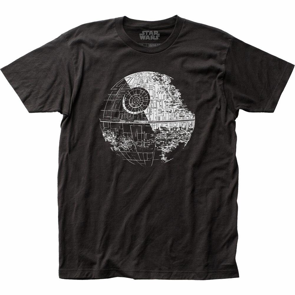 Star Wars Death Star T Shirt Mens Licensed Movie Retro Classic Tee New Black XXL