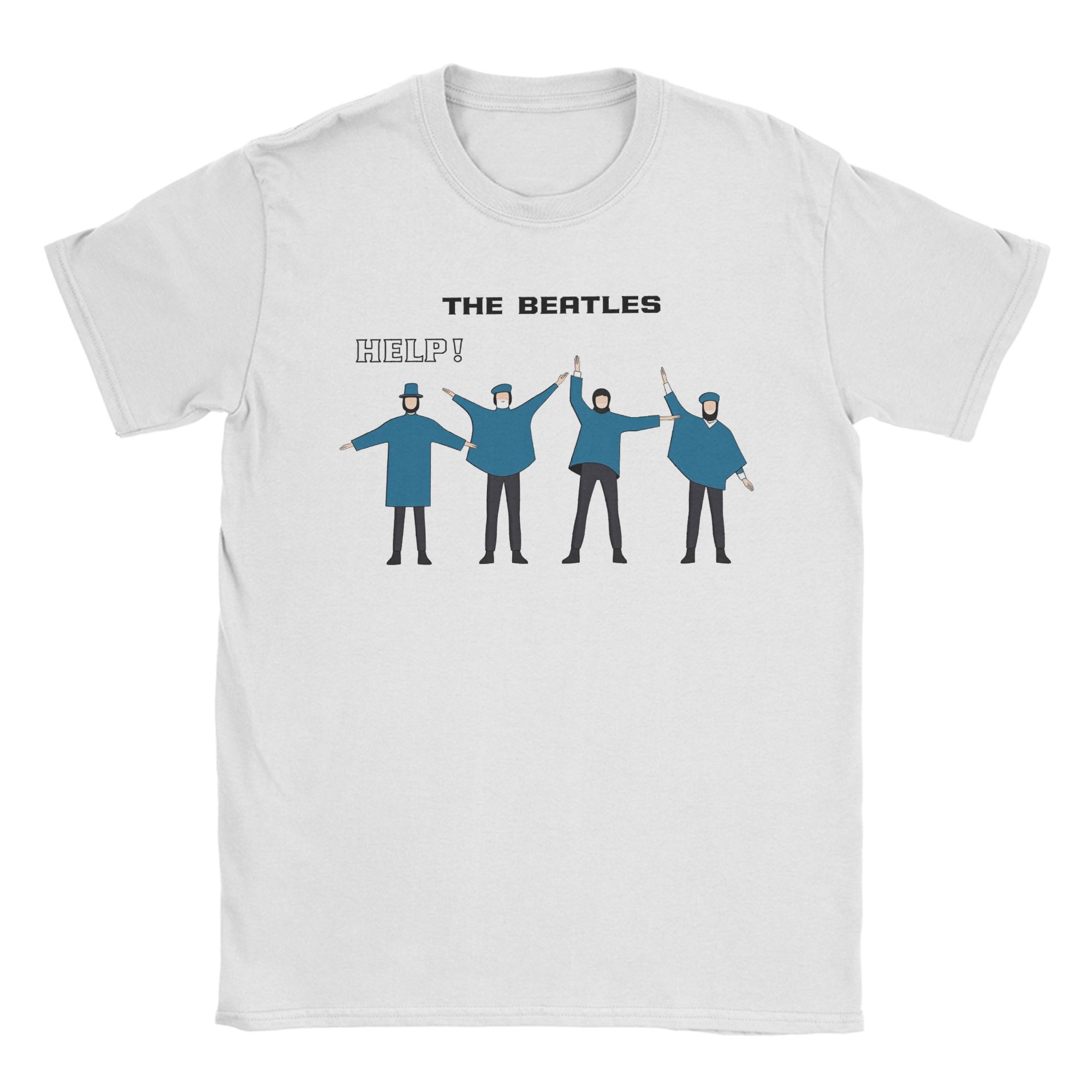 

Men TShirt Bbeatles Help Awesome 100 Cotton Tees Short Sleeve T Shirt O Neck Clothes Adult S