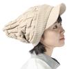 regnuu Winter Knit Hat with Perfect for Cross Newsboy Plus Deep UV Cold Solid Going Slimming Effect Men's Brim, Stylish, Golf, Fishing, Acrylic, Knit,