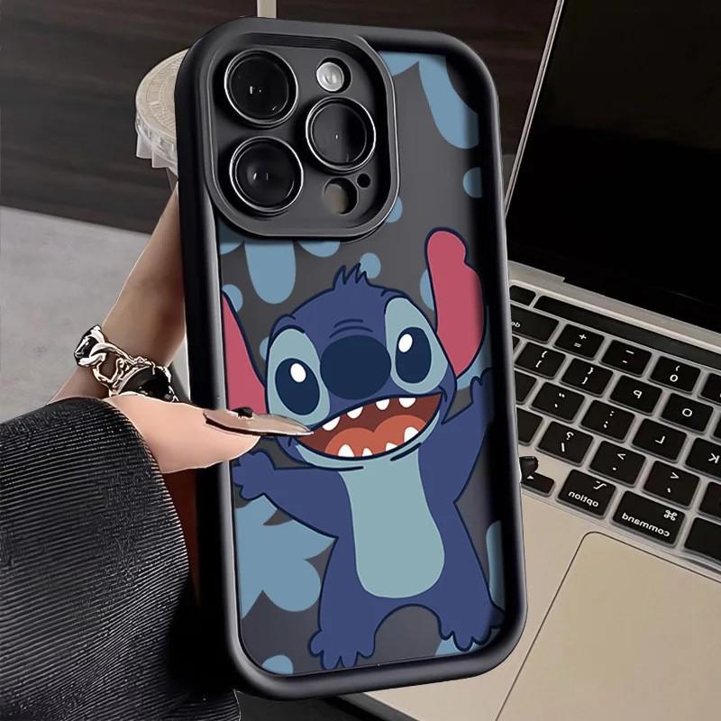 Stitch Angel applies to Apple 11proMax mobile phone case iPhone11 couple 11 creative TPU soft case 11