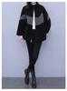 Damen Plus Size doppelseitige Fleecejacke Herbst/Winter 2025