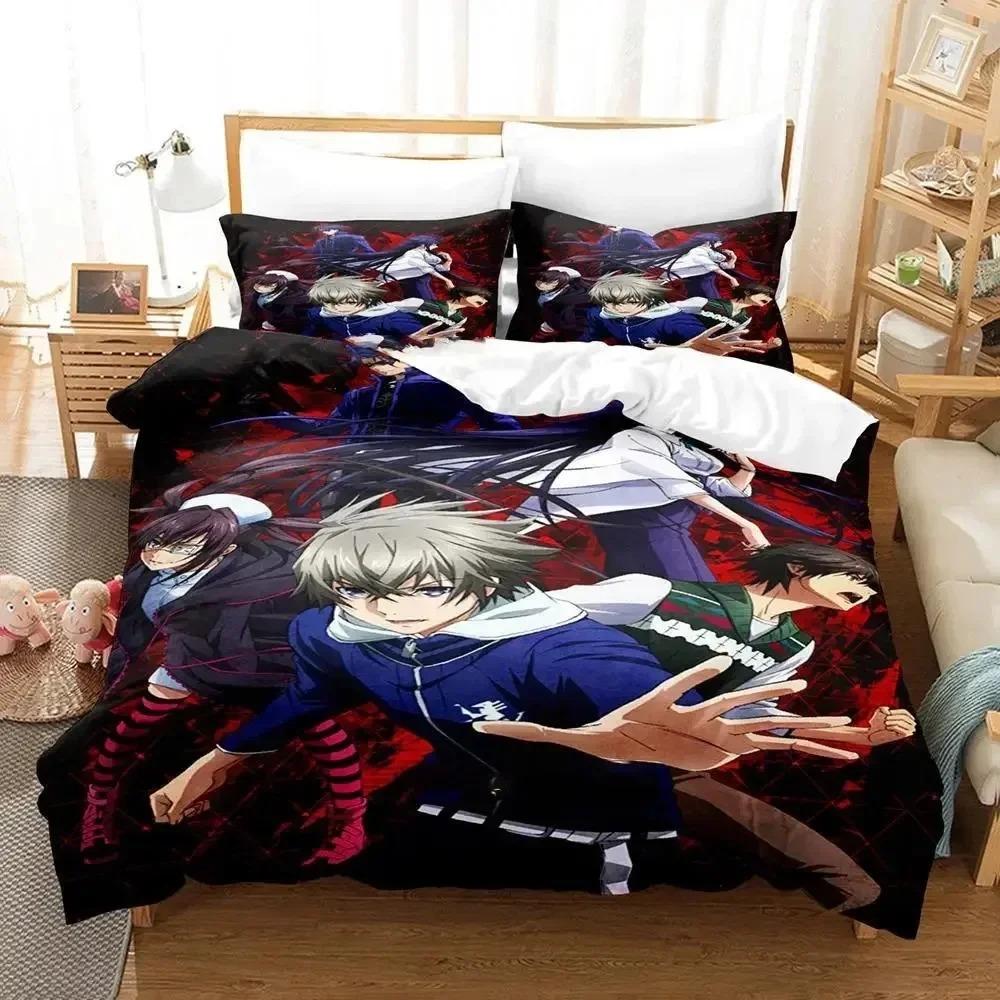 3D-tryck Lord of Vermillion Sängklädesset, Påslakan Täcke Sängset Quiltöverdrag Örngott, King Queen Twin Storlek Pojkar Flickor