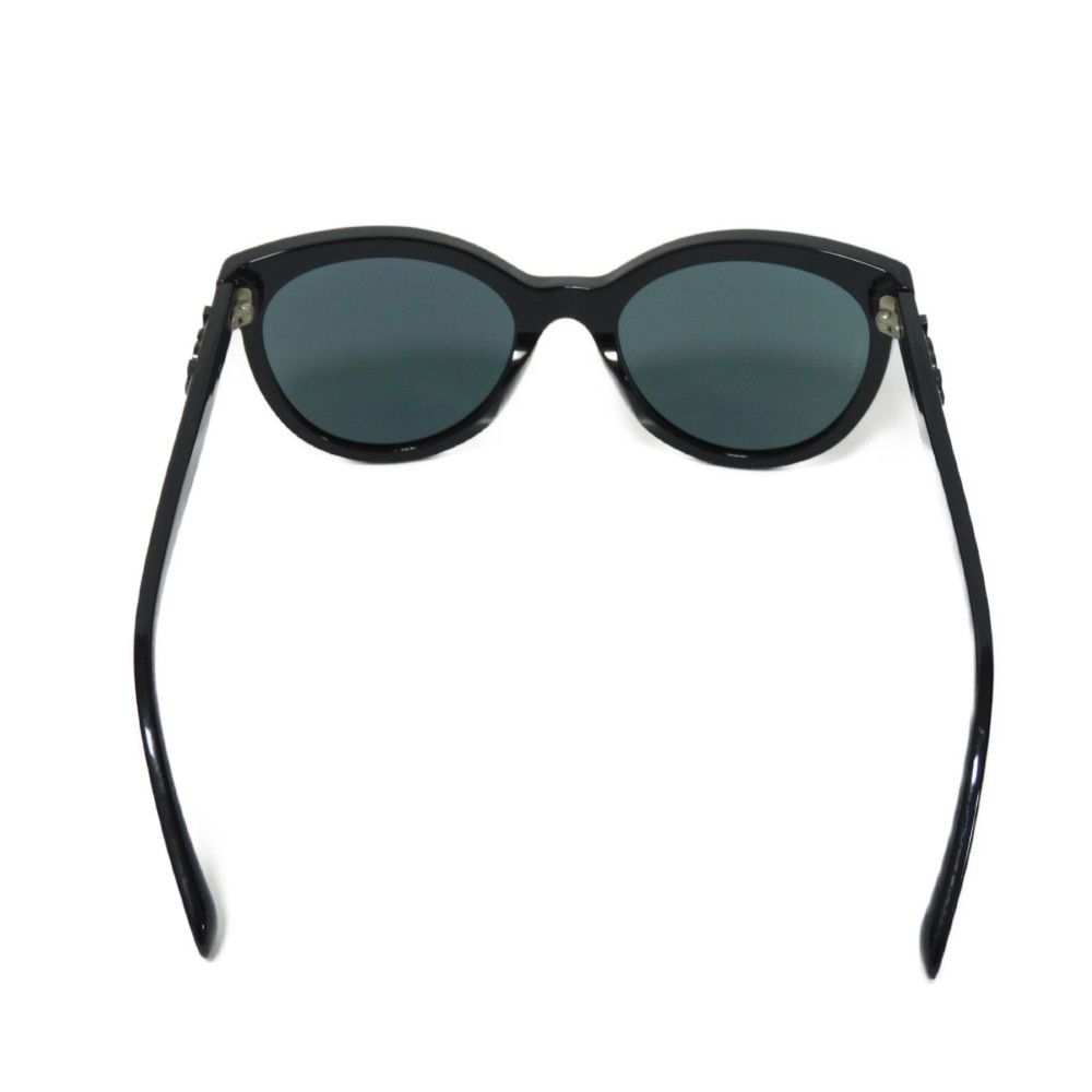 Used 10097 Fox Shape Eyewear 5315-A C501/26 7968 CC Mark COCO Mark Acetate Black Women's from Japan AUTHENTIC