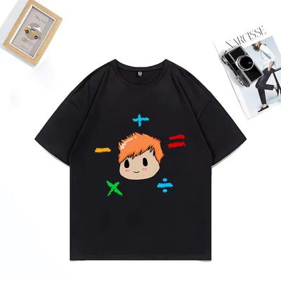 Camiseta Ed Sheeran Gráficos Divertidos Masculina Feminina NOVA Roupas Vintage Algodão Tops Camisetas Casuais Harajuku Verão Hip Hop Streetwear