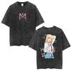 Summer Hot Sale Washed My Dressup Darling Marin Kitagawa Anime Graphic T Shirt Men Women Harajuku Y2k Gothic Cotton Tshirts