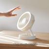 Olayks Foldable Portable Desktop Fan - Low Noise, Rechargeable, Wall-Mountable, Compact Design for Home or Office