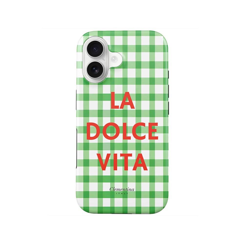 Luxury Clmj Dolce far Niente Fichi Phone Case for iPhone 17 16 15 14 13 12 11 X XS XR Air Pro Max Plus Double-layer Back Cover iPhone 14