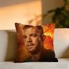 The War Between The Land And The Sea Cushion Cover Cozy Velvet Throw PillowSoft Warm Cushion For Sofa  Bed