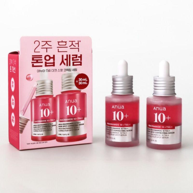 

ANUA Niacinamide 10% TXA 4% Dark Spot Correcting Serum 30ml x2 Set