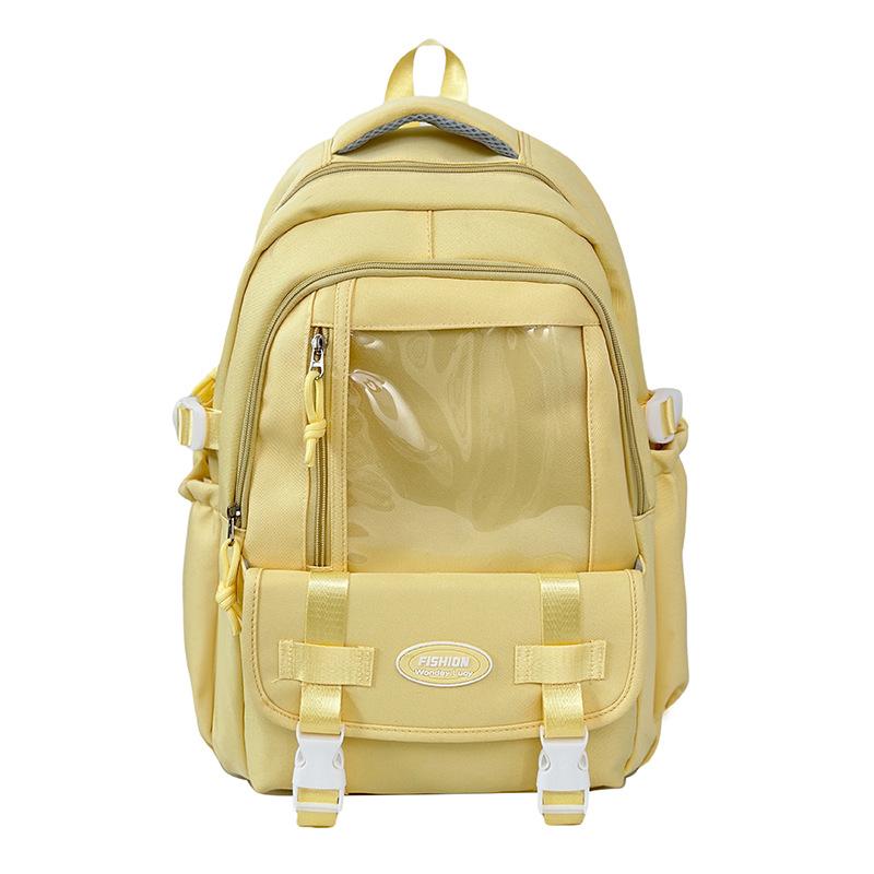 Schultasche Japanisch ins klein frisch Mädchen Rucksack vielseitig Rucksack süß transparent Schmerzbeutel hoher Wert Tasche für Grund- und Sekundarschule