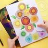 22Pcs Funny Spirograph Drawing Toys Set Geometric Ruler Drawing Accessories Creative Educational Drawing Toys For Children Gifts
