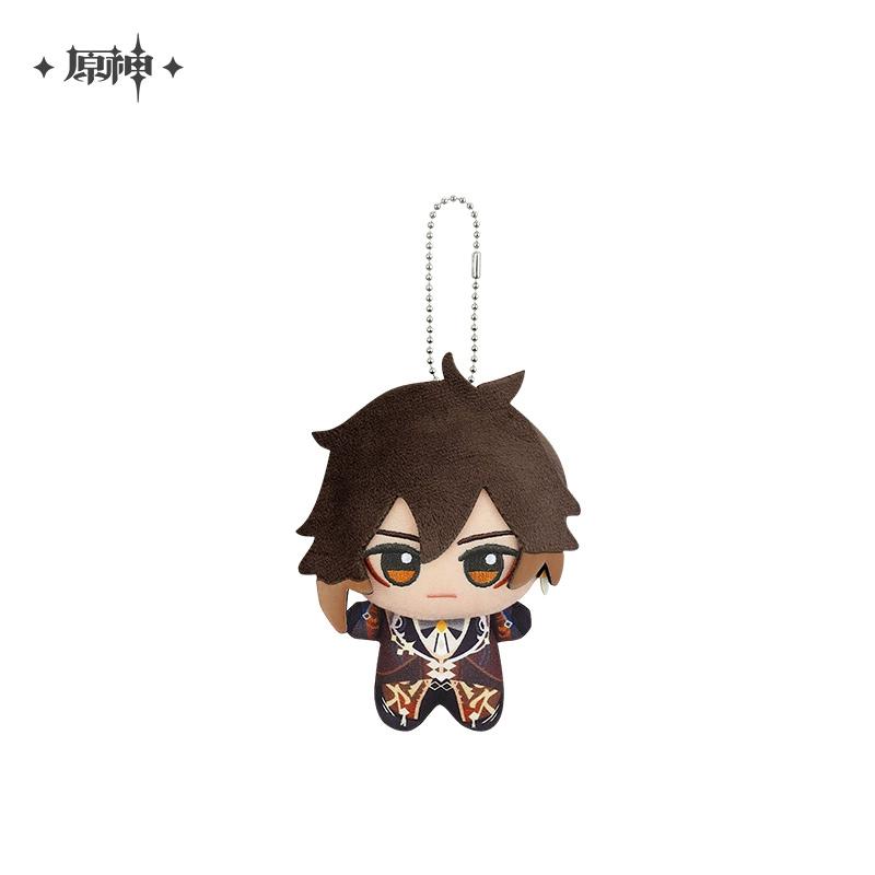 

Sunsyea Genshin Impact Official Merch miHoYo Original XXGNM Series Plush Keychain Tartaglia Zhongli Venti