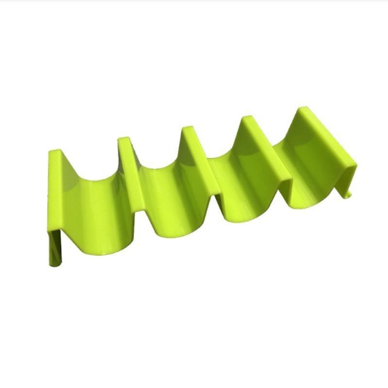 5pcs Mexican Roll Rack Taco Holder Tortilla Pancake Stand Holder Creative Wave Shape Tray Holder Taco Cake Rack Kitchen Tools