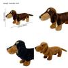 Cute And Cuddly Shorthair Dachshund Plush Toy Available In 3 Colors!" Characters)