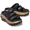 Crocs Comfortable Fashion Slip-On Sandals Women Footwear Black Gold 210459-072