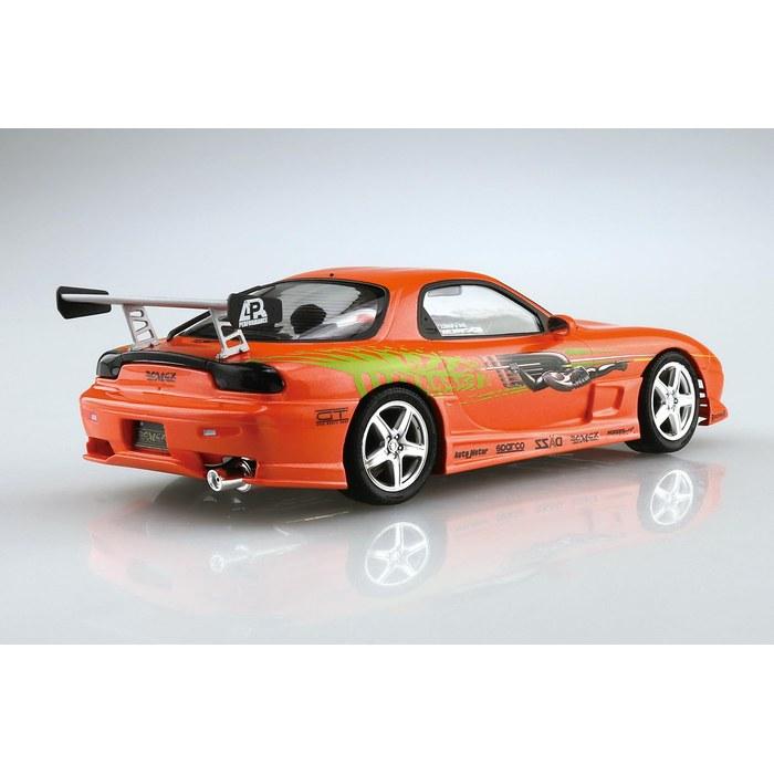 Aoshima Tuned Car No.74 1/24 BOMEX FD3S RX-7 '99 (Mazda) Plastic Model 32 x 6.3 x 21.5 cm