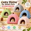 Cotton Line Guinea Pig House Hanging Loop Small Pet Bed Portable Hamster Shelter  Small Pets