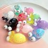 Cartoon Snail Noctilucent Diy Doll Decoration Pendant Resin Handmade Phone Case Stereoscopic Accessories