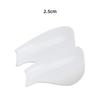 Douyin Women's Invisible Silicone Heel Pads - Transparent, Anti-Slip, Height Boosting Insoles