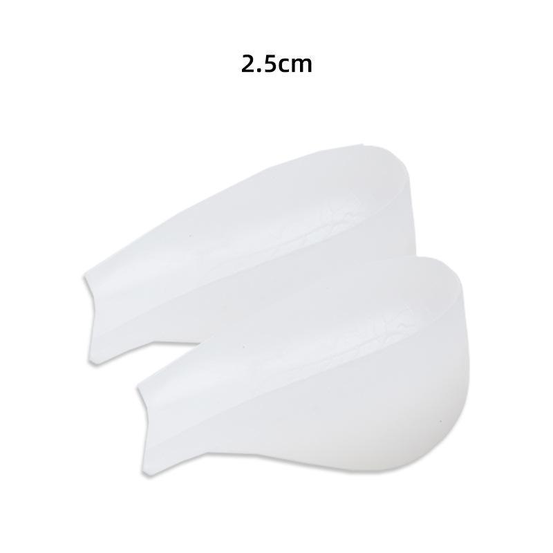 Douyin Women's Invisible Silicone Heel Pads - Transparent, Anti-Slip, Height Boosting Insoles