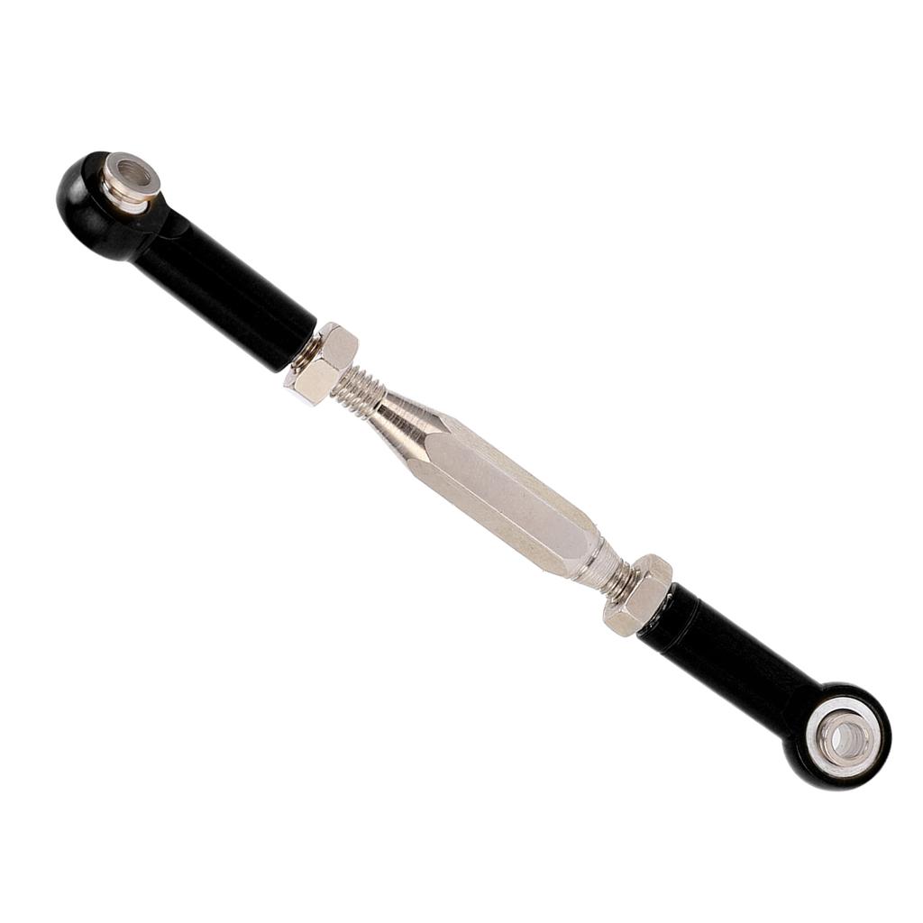 RC Servo Link Pull Rod Metal Steering Tie Rod for JLB 1Celsius10 RC Truck Cars