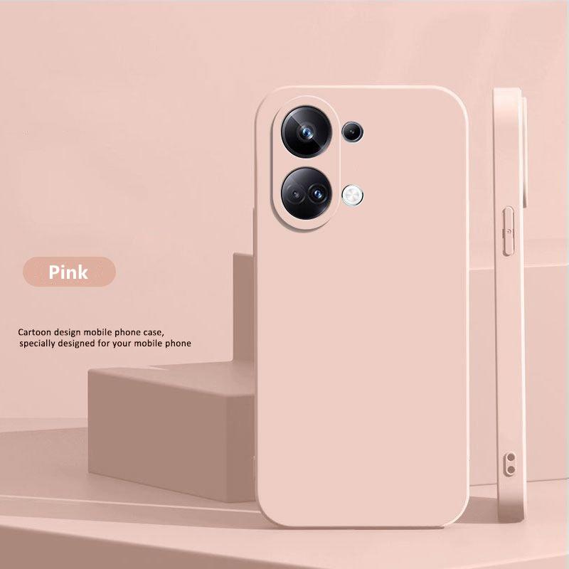 Foe Poco M6 Pro Cover Case For Xiaomi Poco M6 Pro Fundas Coque Soft TPU Original Liquid Silicone Luxury Back Case Poco M6 Pro 4G