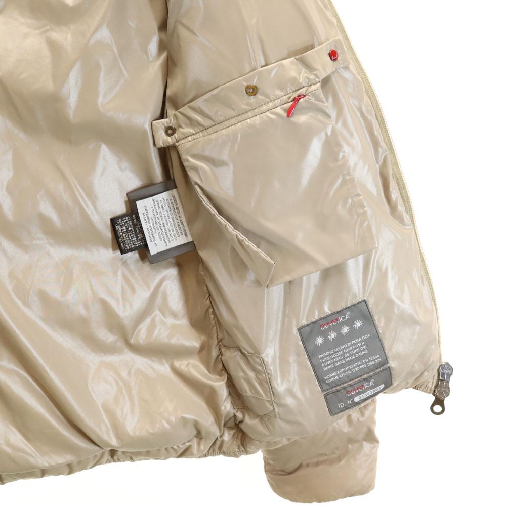 DUVETICA Made In Bulgaria Adara Down Jacket 38 Beige Adhara Women Used