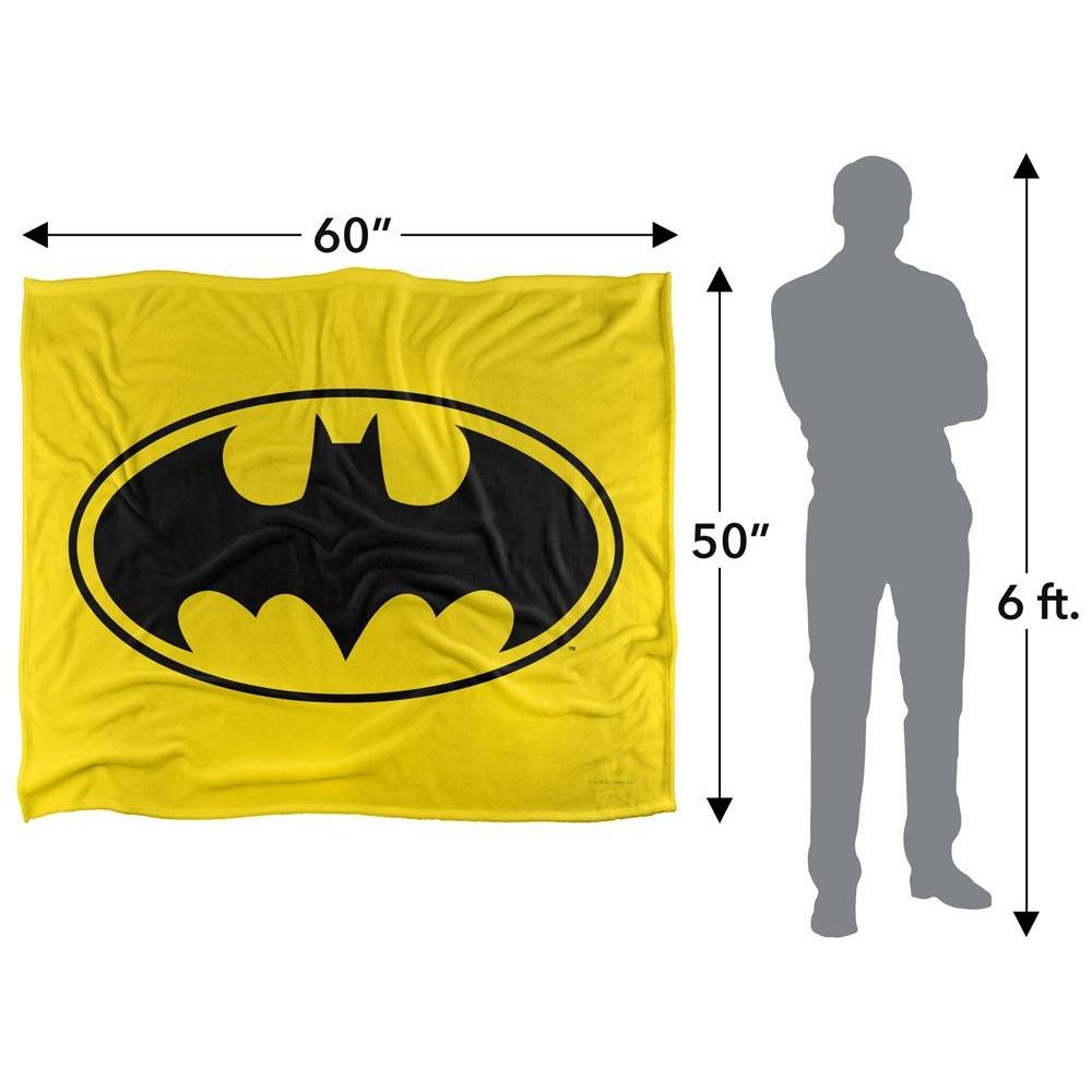 Batman Contrast Logo Blanket
