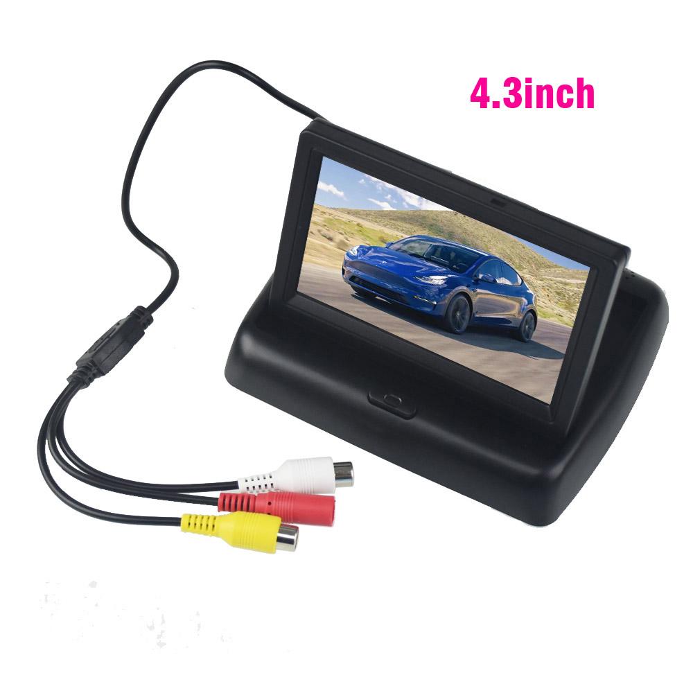 4.3'' Car LCD TFT / 5.0 Color Monitor Screen For Car Reverse Rearview Camera Support NTSC/PAL Video system LCD Monitor