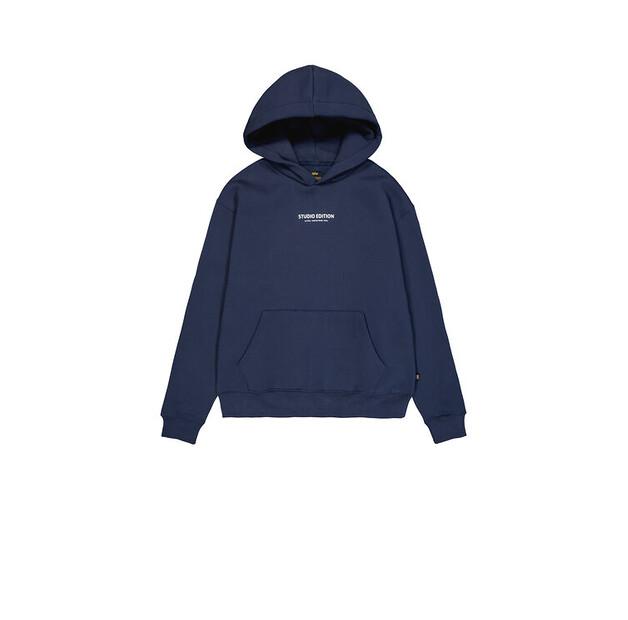 Толстовка с капюшоном Alpha Industries Studio Edition Backprint Hoodie EU XXXL