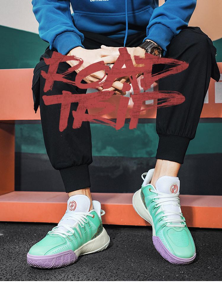 22 Autumn and Winter 1 Basketball Shoes High-top Practical Competition Sneakers for Primary and Secondary School Students Outdoor Light Sports