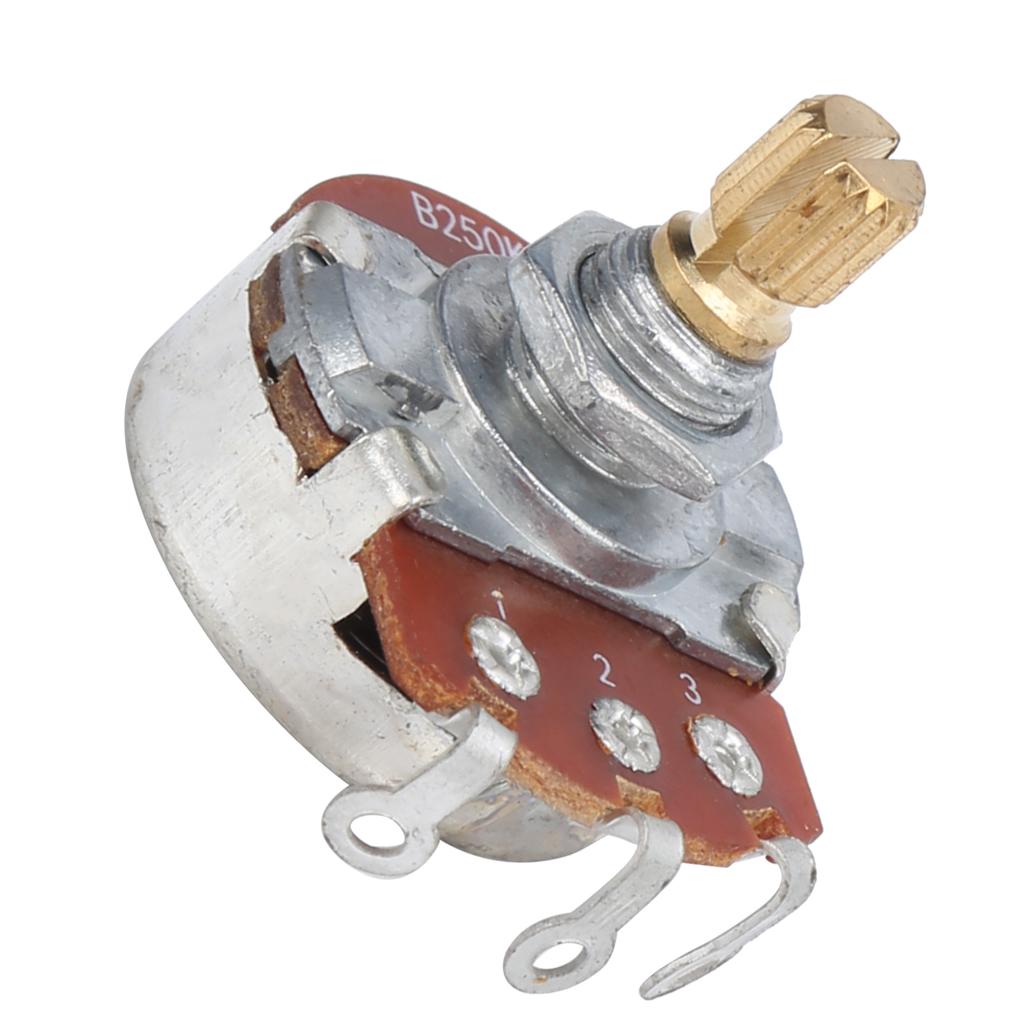 Guitar Potentiometers Audio Volume Taper Pot for Electric Bass Musical Instrument Accessories