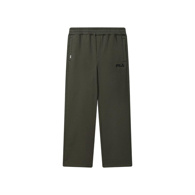 FILA Heritage Straight Loose Comfortable Casual Pants Men bottoms F51M638601F-DG S