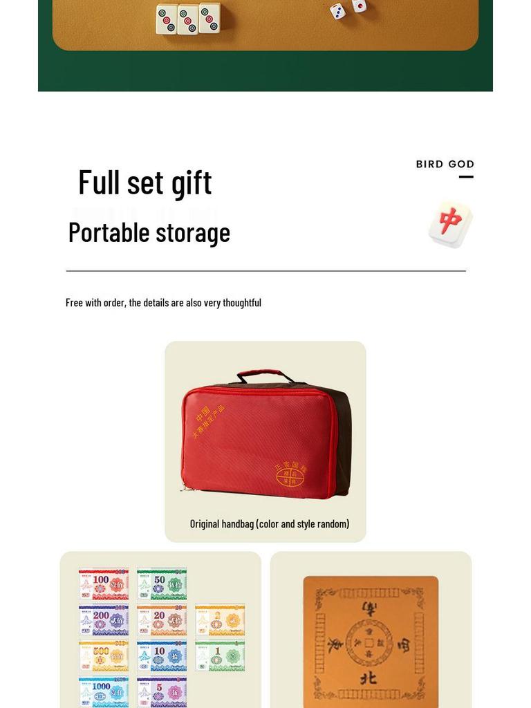 Elfenbeinweißes Mahjong-Fliesenset: Hausgemachte Handpolitur, Makellos, Große, Mittlere & Kleine Größen, Originalprodukt