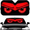 Cartoon Eyes Sun Visor Car Windshield Sun Shade UV Protection Heat Insulation Cover Universal Sun Protector