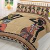 Ethnic Style African Women Black Women 3pcs Bedding Set For Double Bed Home Textile Duvet Cover Quilt Cover Pillowcase