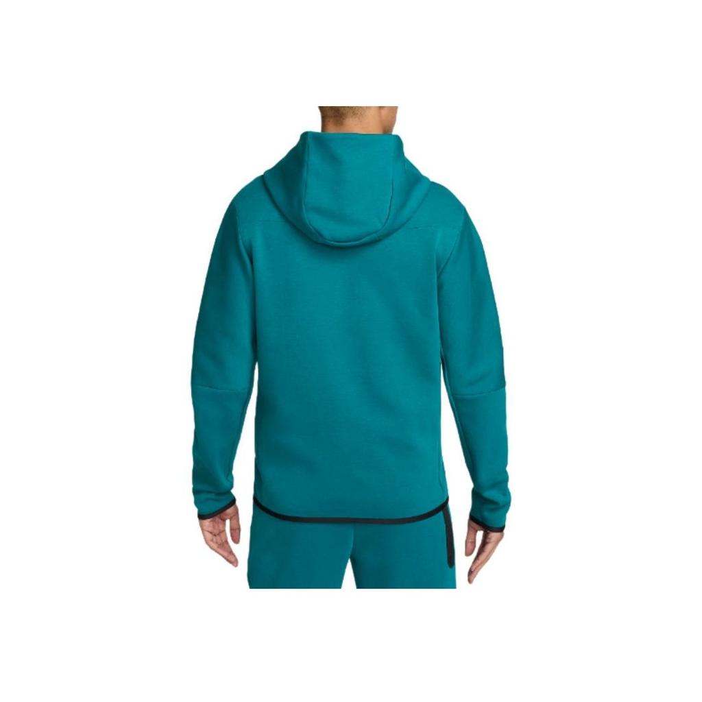 Nike Portugalsko Tech Fleece Windrunner Pohodlná Měkká Bunda na Zip s Dlouhým Rukávem Pánská Bunda Křišťálově Modrá FZ5829-381