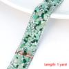 1 Yard Colorful Self Adhesive Crystal Rhinestone Trim Colorful Stone Diamond Sticker Sewing Drill Tape Diy Dress Car Phone Decor