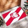 Tappeto in Flanella Stampato Polonia Antiscivolo Morbido Poliestere Tappeto per Pavimento Tappetino Decorativo per Interni per Camera da Letto Soggiorno Divano