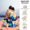 1ks Deka s potiskem Stitch - Měkká, celoroční přehoz do obývacího pokoje, ložnice, na cesty