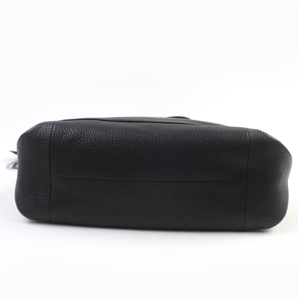 BEAUGRAND Shoulder Bag Crocodile Leather 2-way Handbag with JRA Tag Black Used