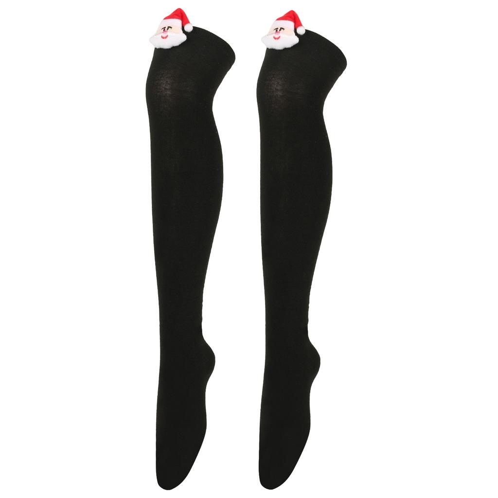 Women's Christmas Doll Socks Long-tube Over-the-Knee Socks