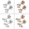 18-Pair Tiny Stud Earrings Star Moon for Triangle Ball Screwback Earrings for Un