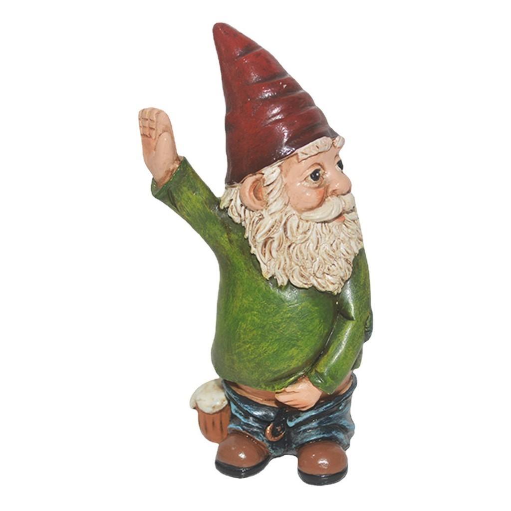 Charming Resin Gnome Statue Whimsical Dwarf Figurine For Christmas Garden Decor