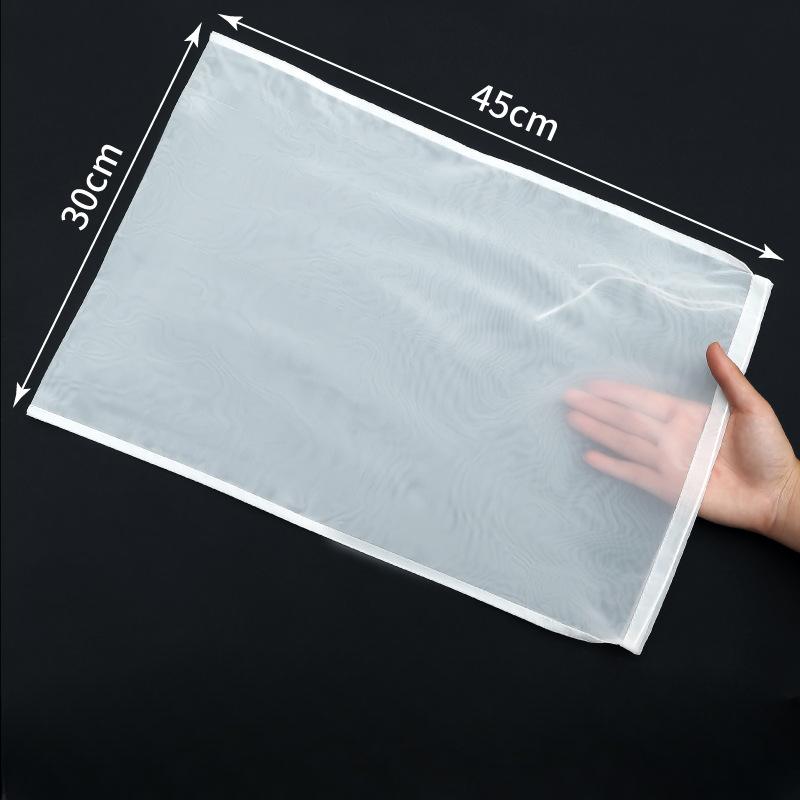 1ks nylonový síťovaný filtrační sáček Sýr Čaj Sítko na mléko Opakovaně použitelný Startér pro vaření kávy Filtr Kuchyňské nářadí Gadgets Cedníky