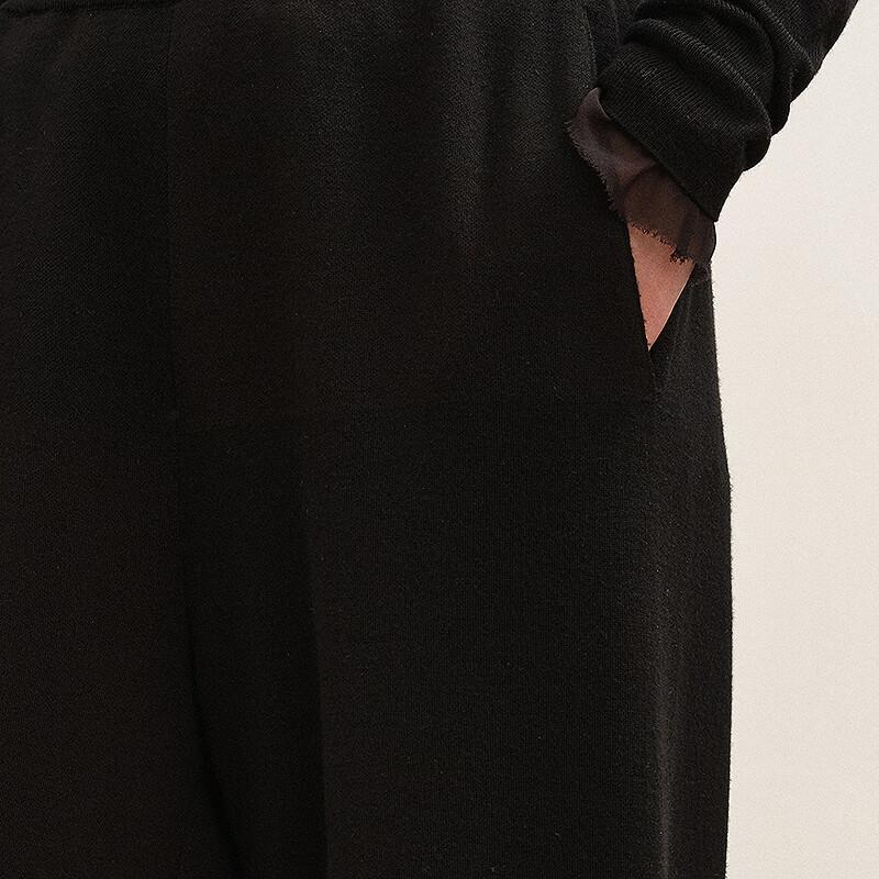 LESS 2025 Winter Straight-Leg Wool Trousers