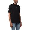Emporio Armani Solid Color Buttoned Short Sleeve Polo Shirt Men tops Black 3R1FG4-1JTKZ-0079