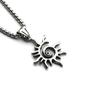 Vintage Titanium Steel Boxing Glove Necklace Punk Bold Pendant Fashionable Men Jewelry Accessory