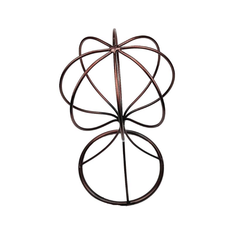Iron Hat And Wig Display Stand Featuring Modern Designs and Easy Maintenance Home Organization Storage Solution